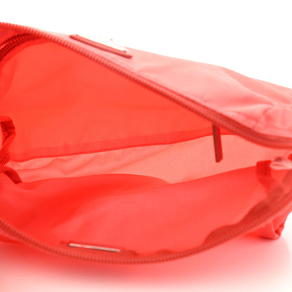 Prada Tessuto Nylon Vela Cosmetic Pouch Arancio 5 of 7