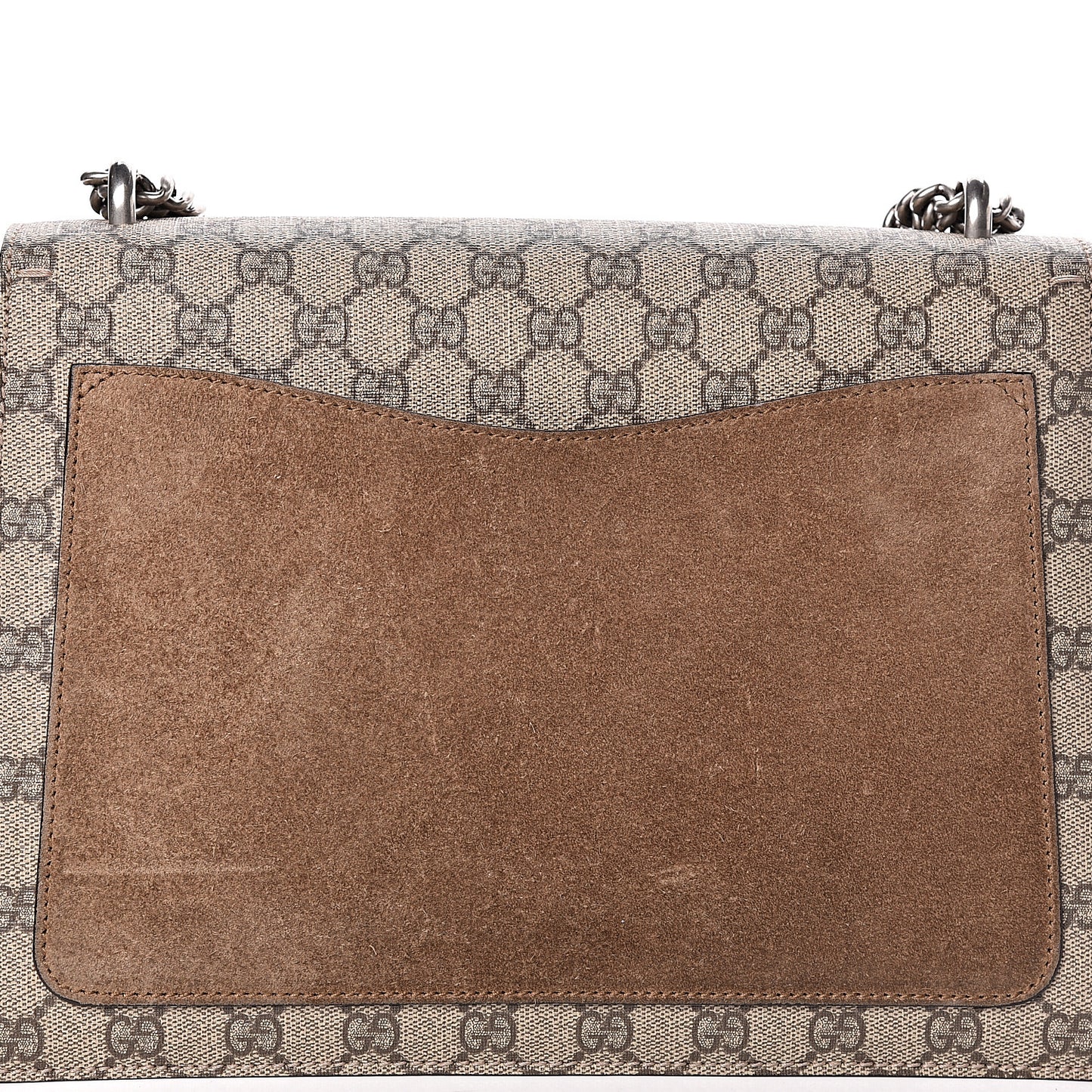 GG Supreme Monogram Medium Dionysus Shoulder Bag Taupe