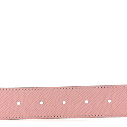 Louis Vuitton Monogram Epi 35mm LV Circle Reversible Belt 90 36 Rose Ballerine 4 of 6