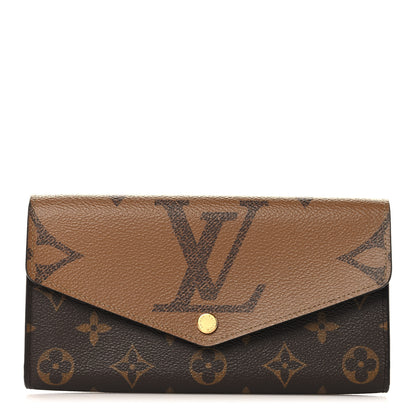 Louis Vuitton Reverse Monogram Giant Sarah Wallet 1 of 7