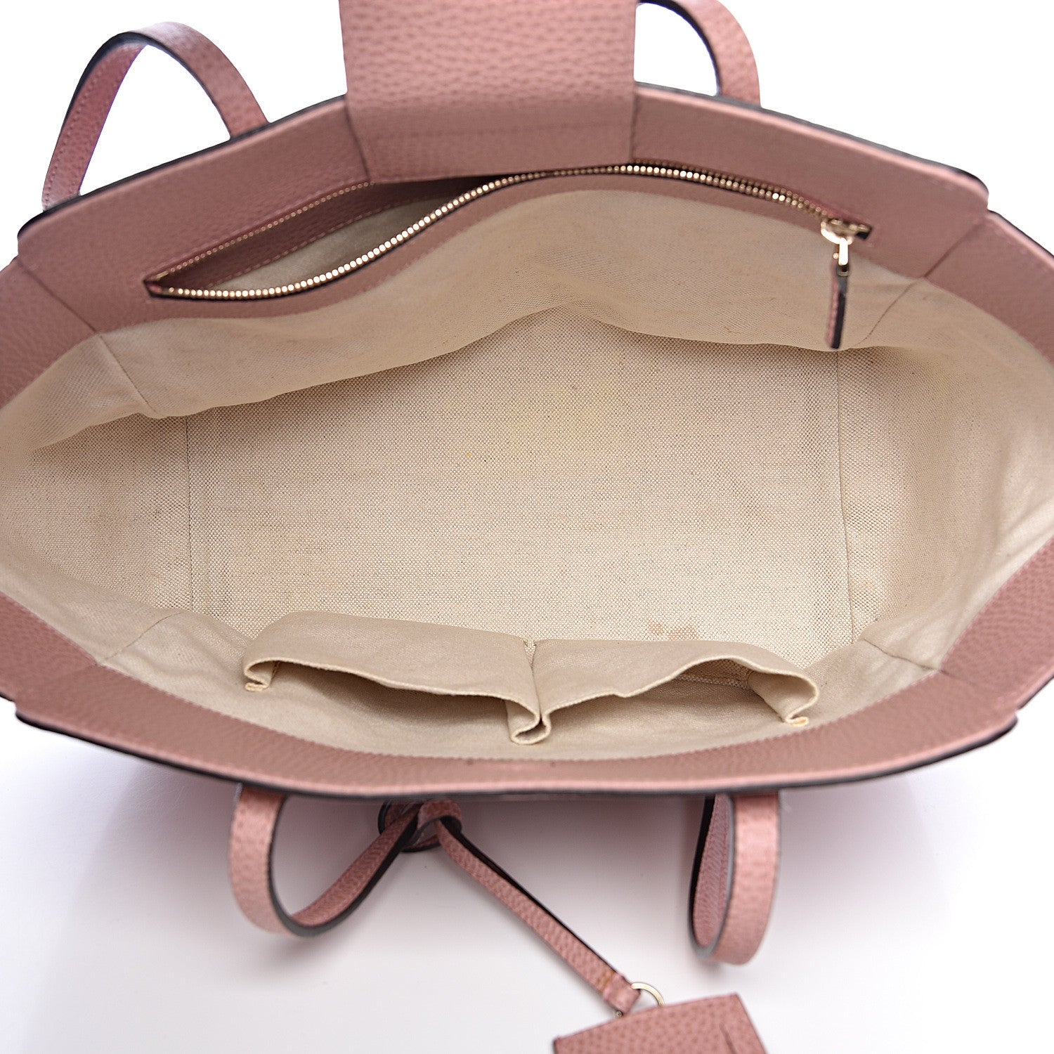 Gucci Dollar Calfskin Small Swing Tote Soft Pink 5 of 13