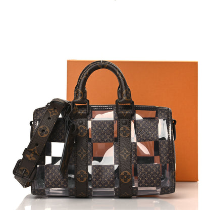 Louis Vuitton PVC Monogram Chess Keepall Bandouliere 25 10 of 10