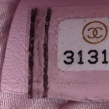 Chanel Caviar Quilted Small Curvy Pouch Cosmetic Case Light Pink 7 of 7