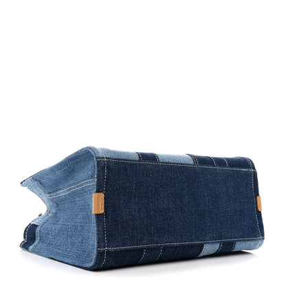 Marc Jacobs Denim Canvas Medium The Tote Bag Blue 4 of 10