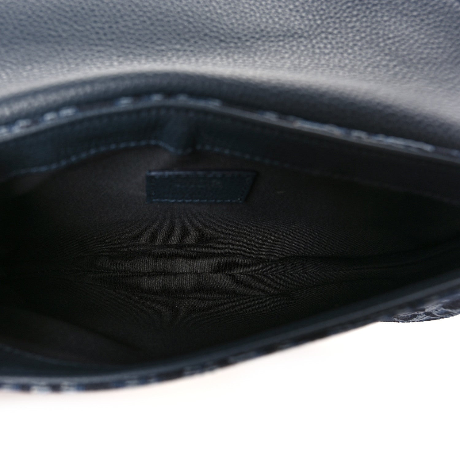 Christian Dior Oblique Saddle Messenger Pouch Blue 5 of 8
