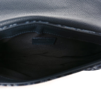 Christian Dior Oblique Saddle Messenger Pouch Blue 5 of 8