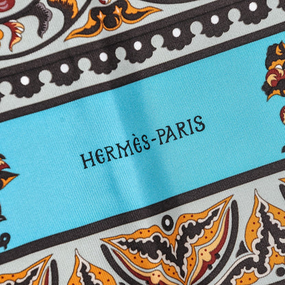 Hermes Silk Ciels Byzantins Scarf 90 4 of 9