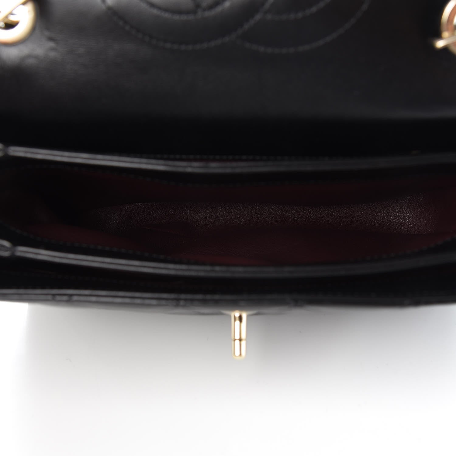 Chanel Lambskin Quilted Small Trendy CC Dual Handle Flap Bag Black 5 of 7
