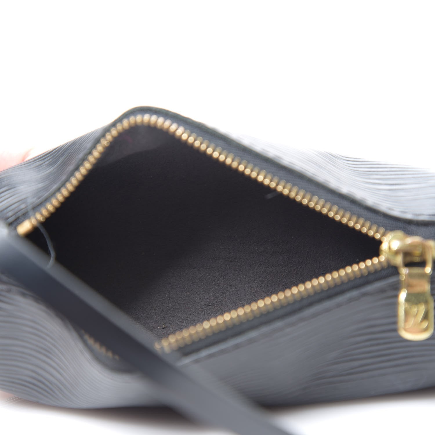 Louis Vuitton Epi Soufflot Pochette Black 4 of 8
