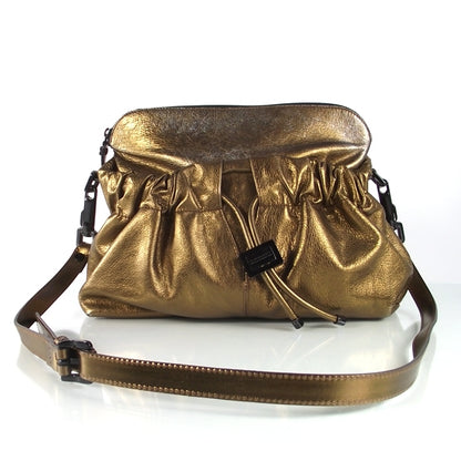 Burberry Leather Shoulder Bag Bronze 1 of 10