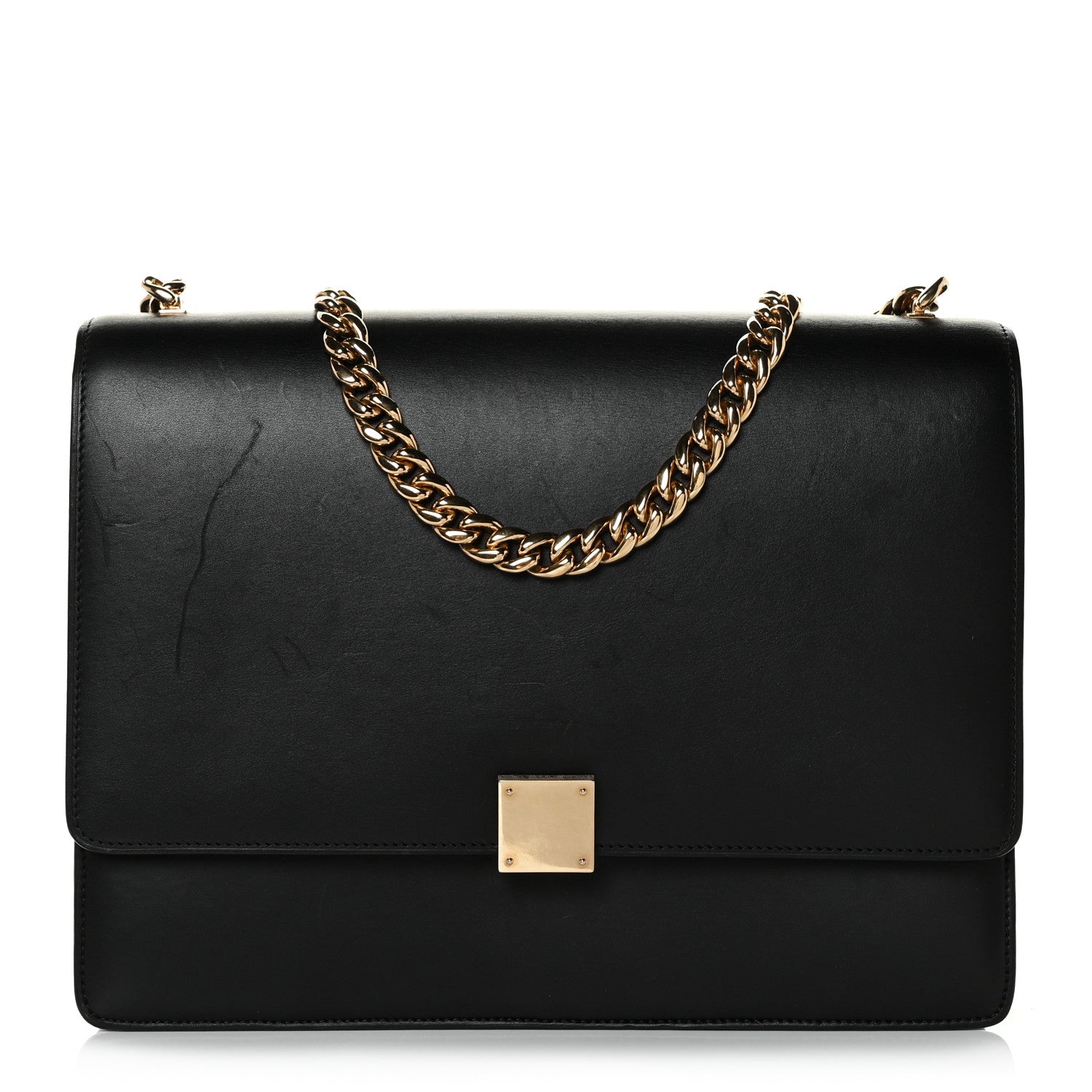 Celine Smooth Calfskin Large Case Black 1 of 11