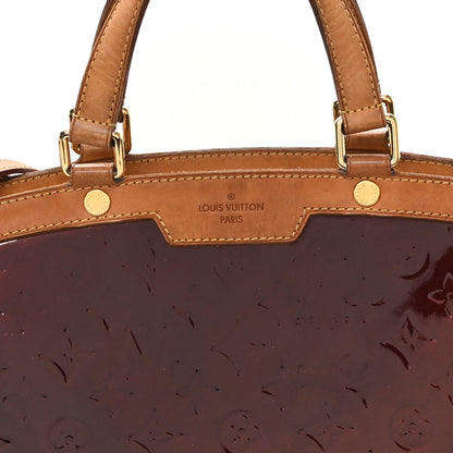Louis Vuitton Vernis Brea GM  Amarante 7 of 10