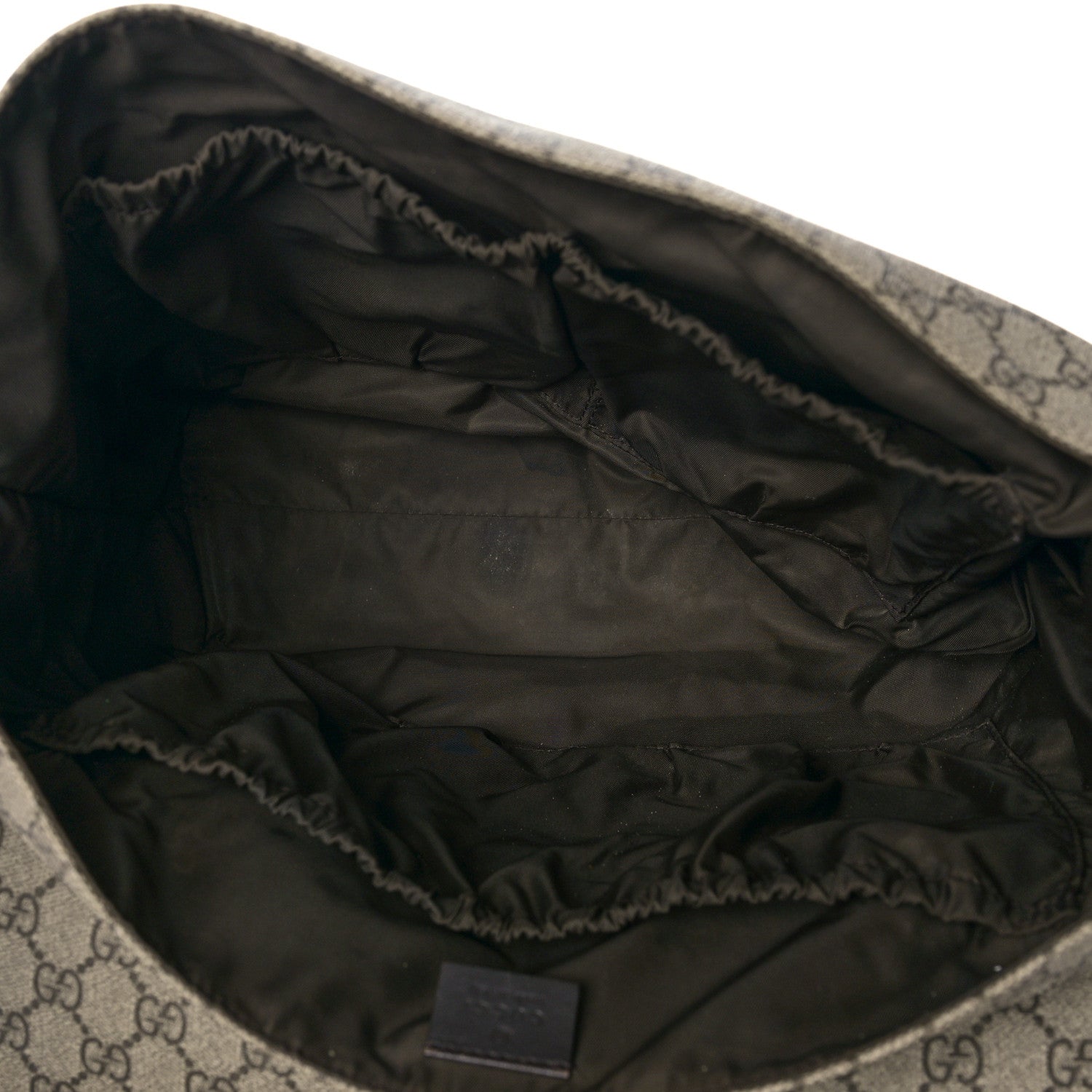 Gucci GG Plus Monogram Messenger Diaper Bag Dark Brown 6 of 12