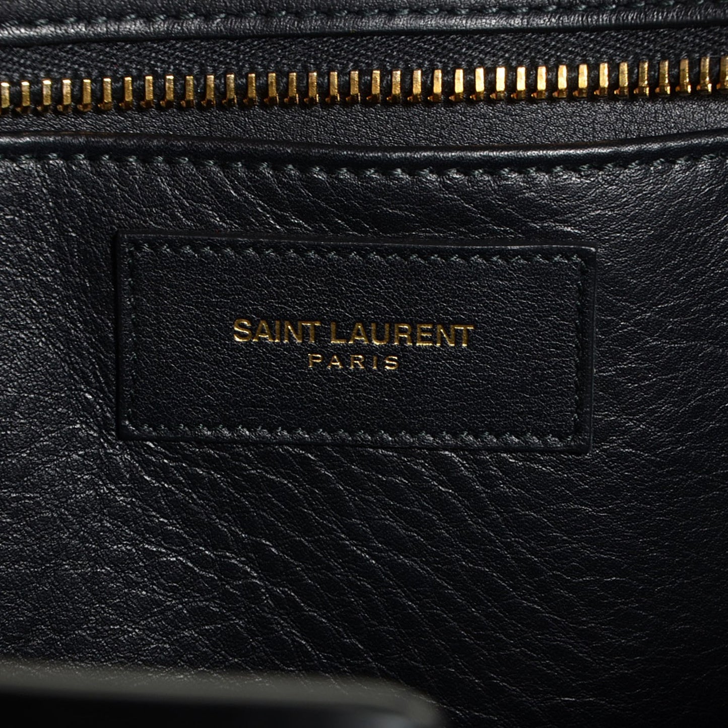 Calfskin Small Classic Y Cabas Black