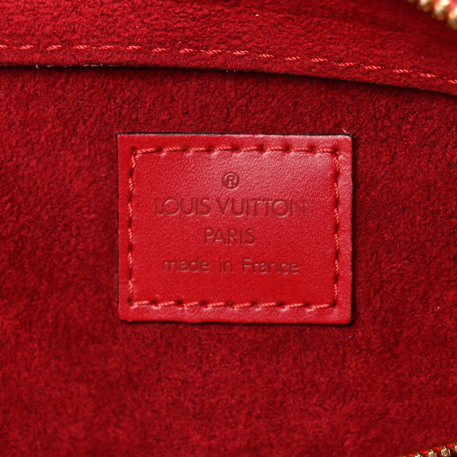 Louis Vuitton Epi Pont-Neuf Castillan Red 6 of 9