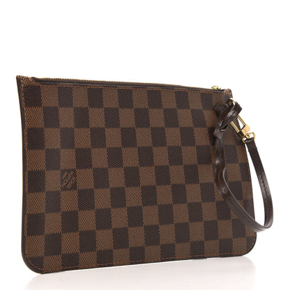 Louis Vuitton Damier Ebene Neverfull MM GM Pochette 3 of 7