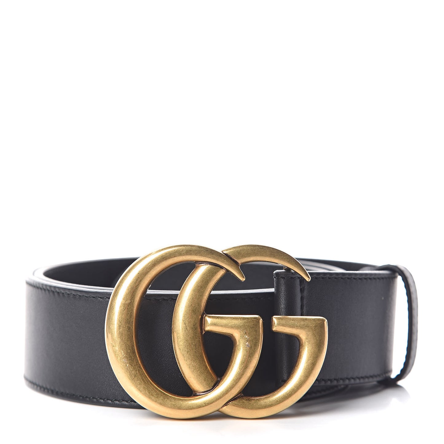 Calfskin Double G 40mm Belt 85 34 Black