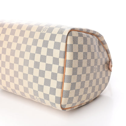 Louis Vuitton Damier Azur Speedy 30 10 of 13