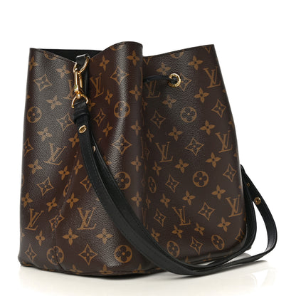 Louis Vuitton Monogram Neonoe MM Black 3 of 15