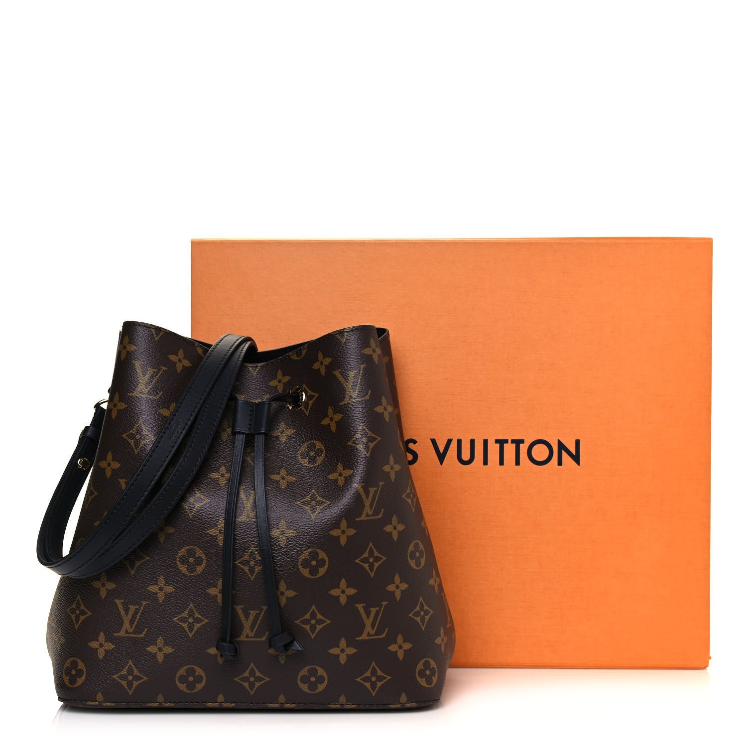Louis Vuitton Monogram Neonoe MM Black 9 of 9