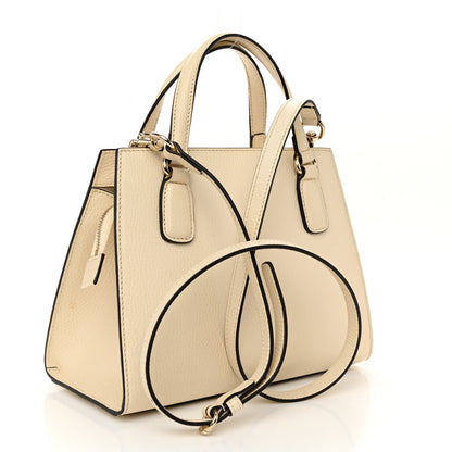 Gucci Dollar Calfskin Medium Soho Top Handle Satchel Ivoire 3 of 10