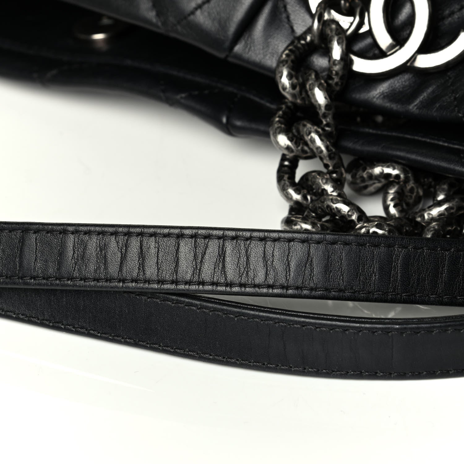 Chanel Lambskin Quilted Tote Black 8 of 8