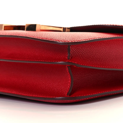 Hermes Epsom Constance 24 Rouge Casaque 19 of 20