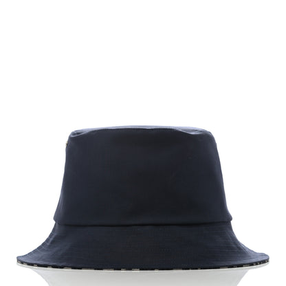 Christian Dior Oblique Reversible Teddy-D Brim Bucket Hat 57 Blue 4 of 13