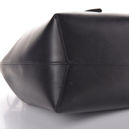 Mansur Gavriel Vegetable Tanned Calfskin Bucket Bag Black Flamma 20 of 22
