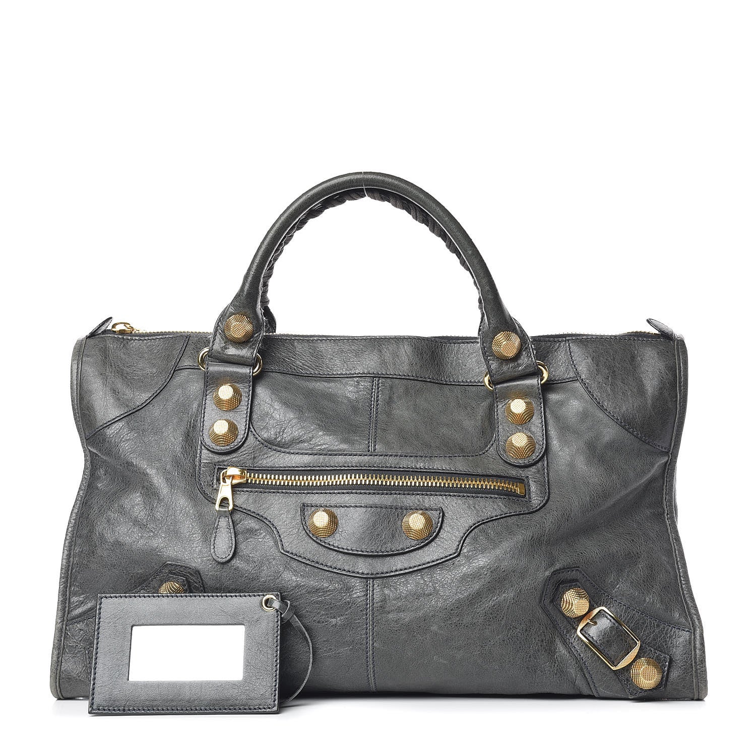 Balenciaga Agneau Giant 21 Gold Hardware Work Anthracite 1 of 10