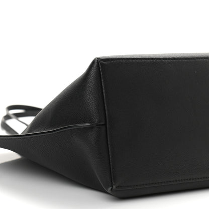 Louis Vuitton Calfskin Lockme Go Tote Black 9 of 11