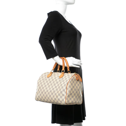 Louis Vuitton Damier Azur Speedy 30 2 of 34