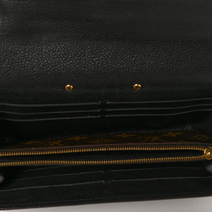 Louis Vuitton Monogram Pallas Wallet Black 5 of 9