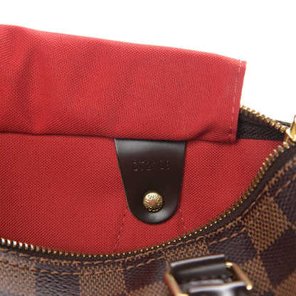 Louis Vuitton Damier Ebene Speedy Bandouliere 25 6 of 9
