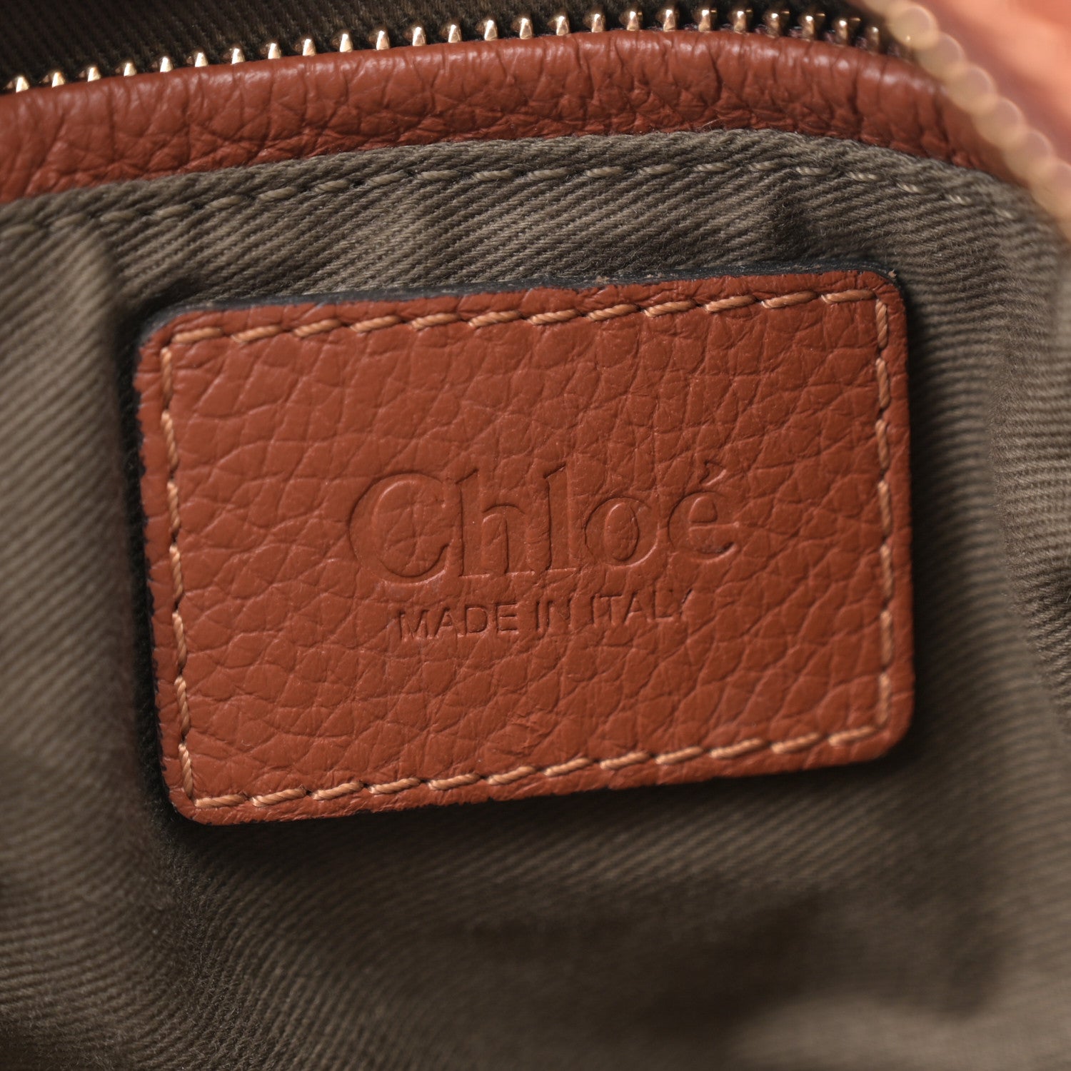Chloe Calfskin Small Marcie Satchel Tan 6 of 13