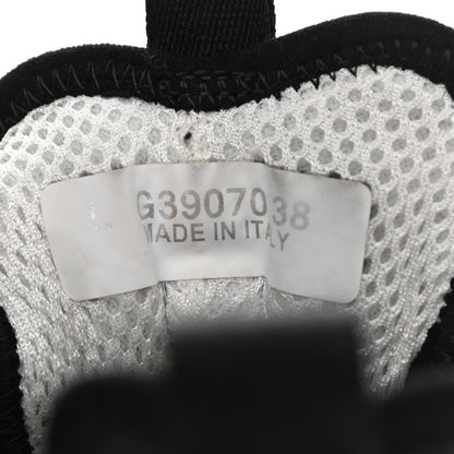 Chanel Fabric Suede CC Sneakers 38 Black Dark Grey 8 of 8