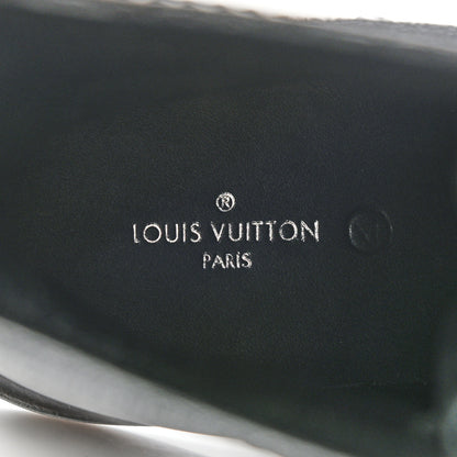 Louis Vuitton Calfskin Monogram Metropolis Flat Ranger Boots 36 Black 7 of 7