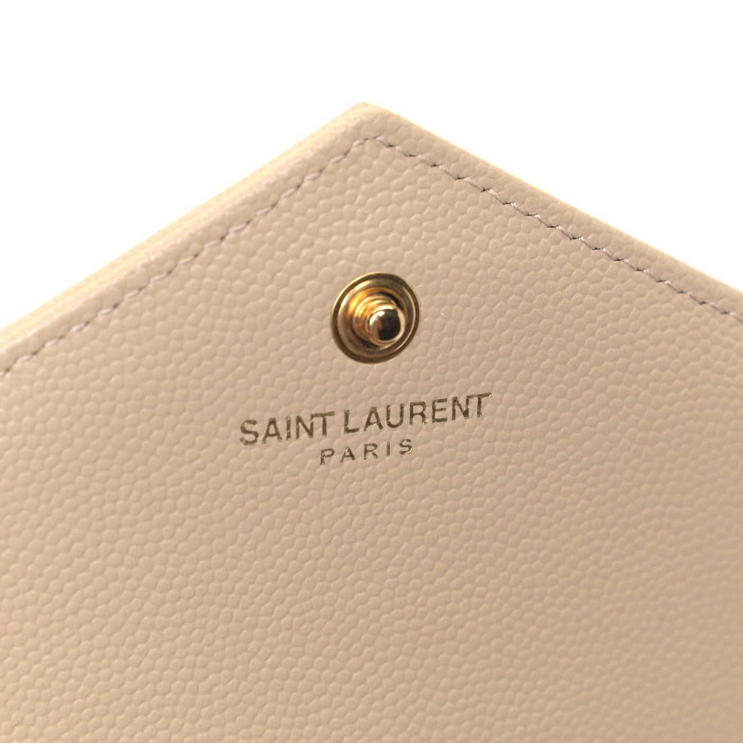 Grain De Poudre Matelasse Chevron Monogram Chain Wallet Nude Powder