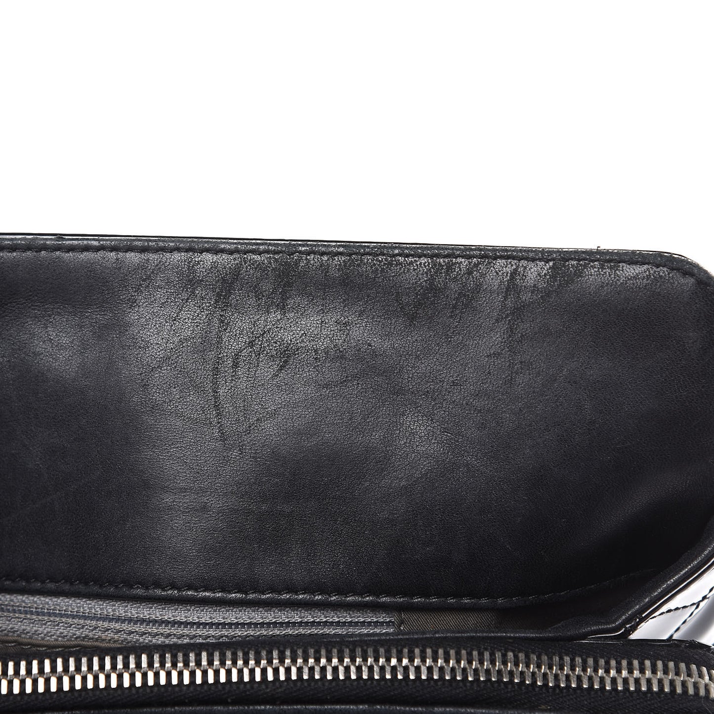Vinyl Lipstick Ligne Tote Black