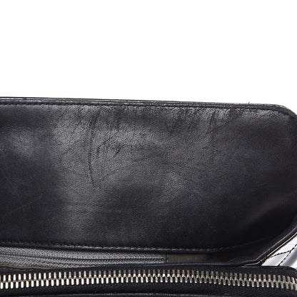 Chanel Vinyl Lipstick Ligne Tote Black 12 of 17