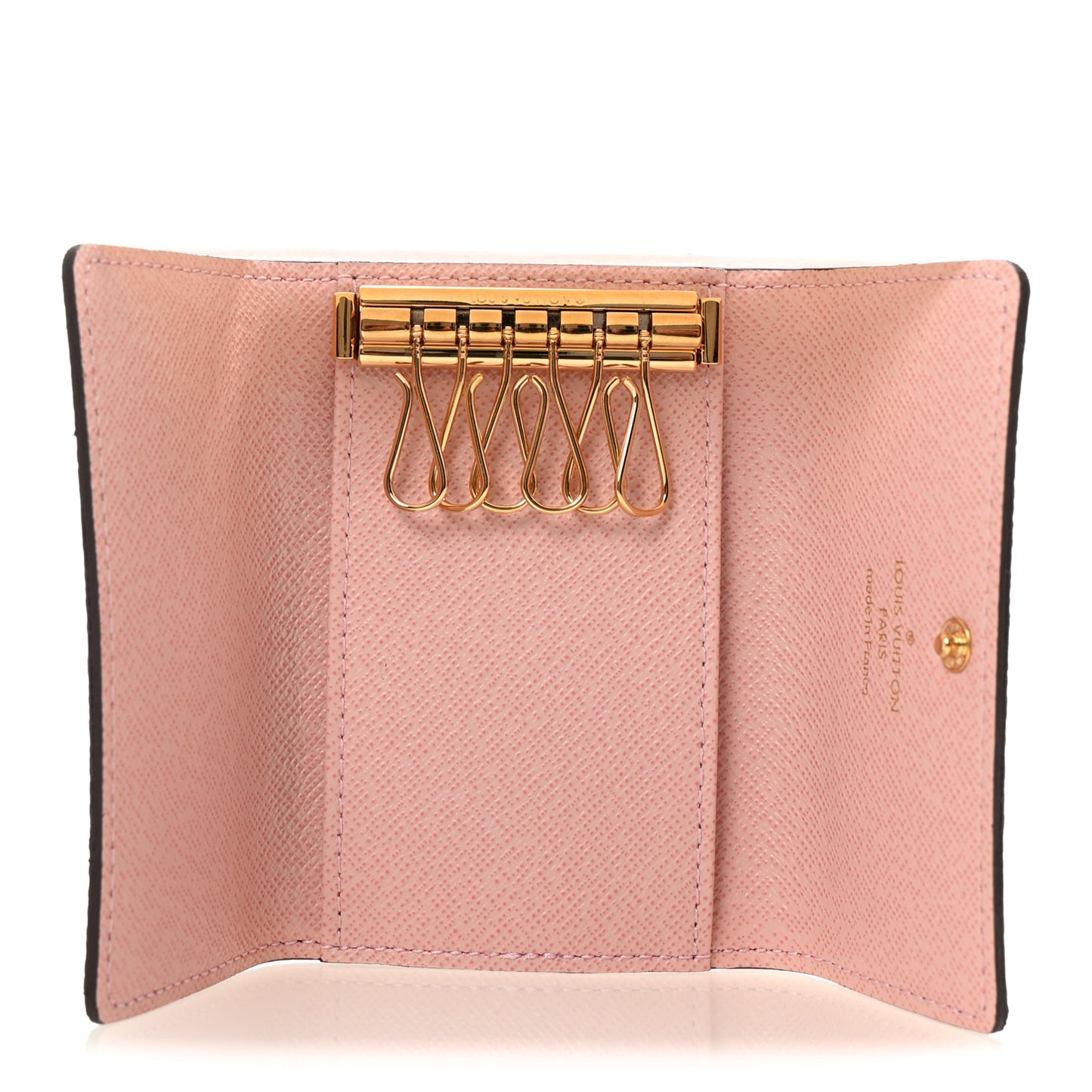 Monogram Multicles 6 Key Holder Rose Ballerine