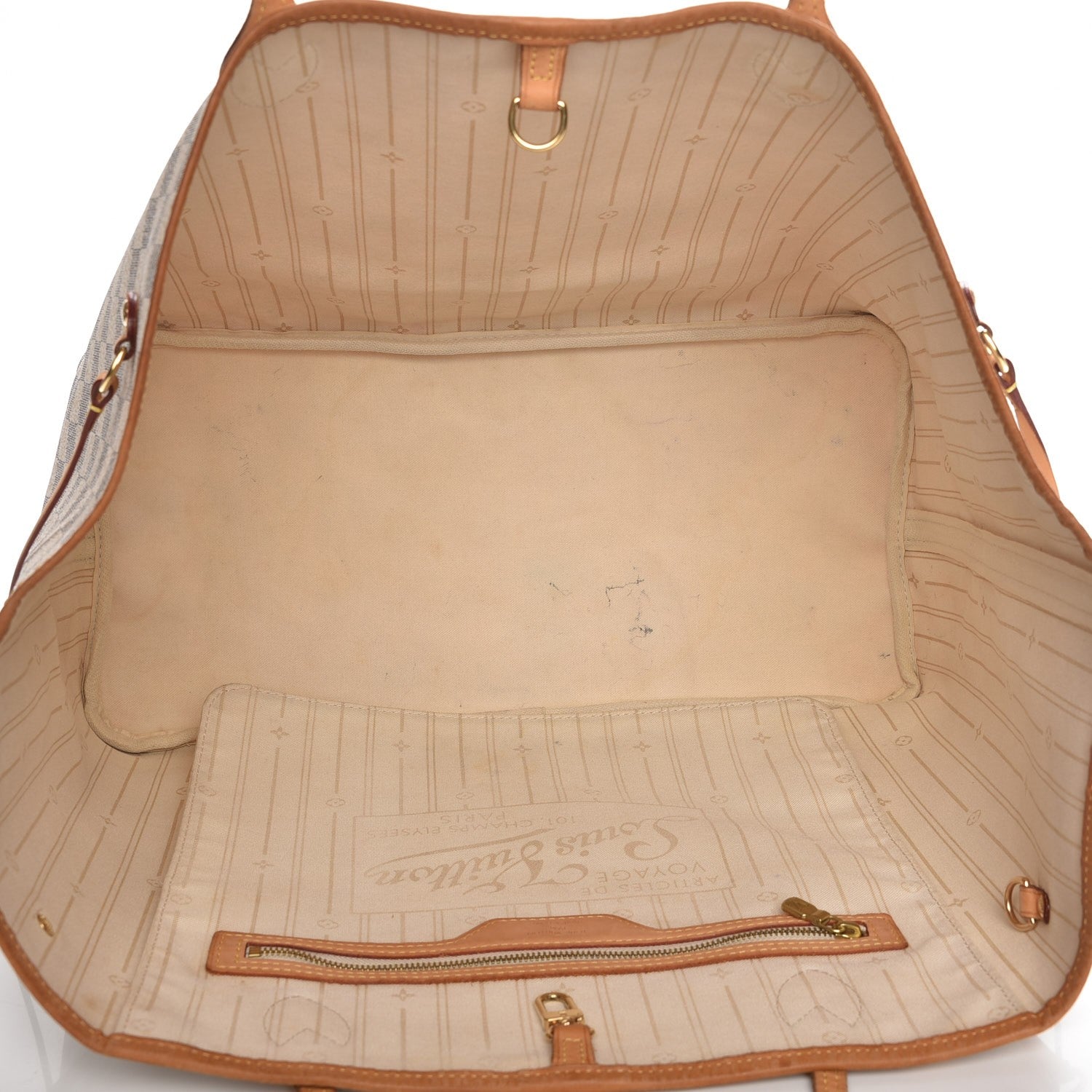 Louis Vuitton Damier Azur Neverfull GM 5 of 9