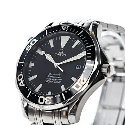 Omega Stainless Steel 42mm Seamaster Professional Chronometer Automatic Watch Black 2054.50.00 8 of 10