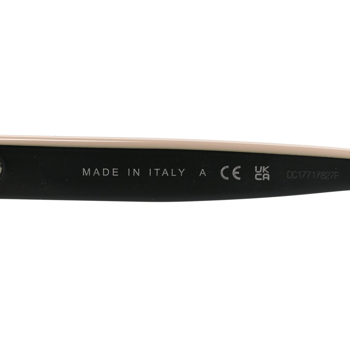 Acetate CC Butterfly Sunglasses 5414-A Black Beige