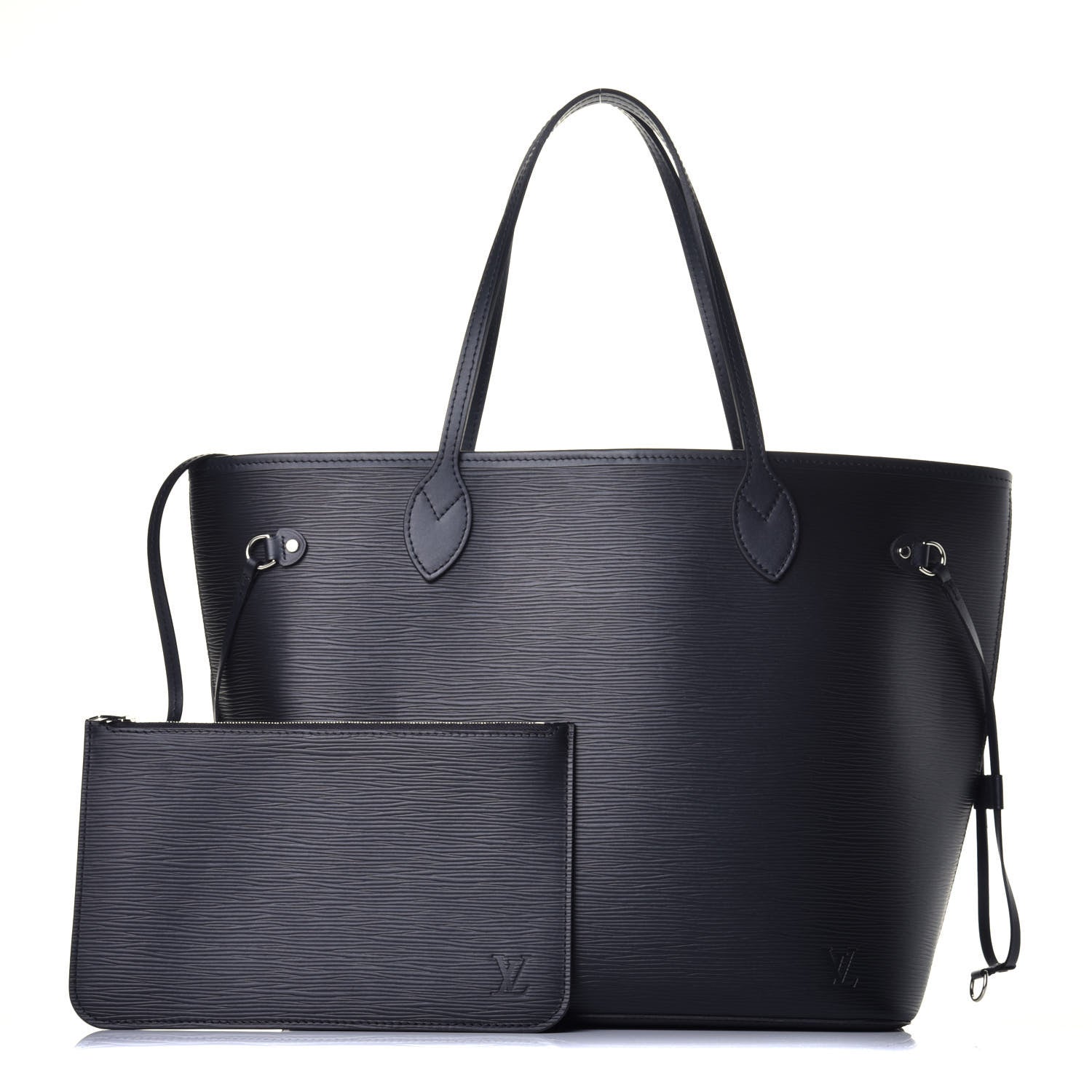 Louis Vuitton Epi Neverfull MM Black 1 of 8