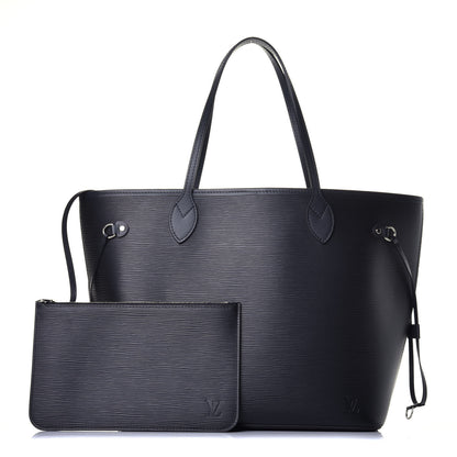 Louis Vuitton Epi Neverfull MM Black 1 of 8