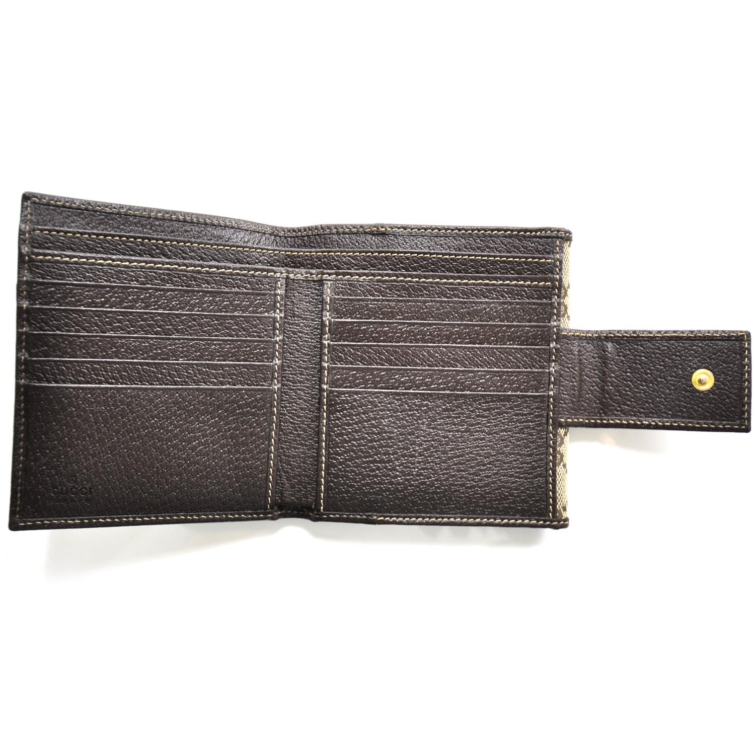 Gucci Monogram French Abbey Wallet 5 of 7