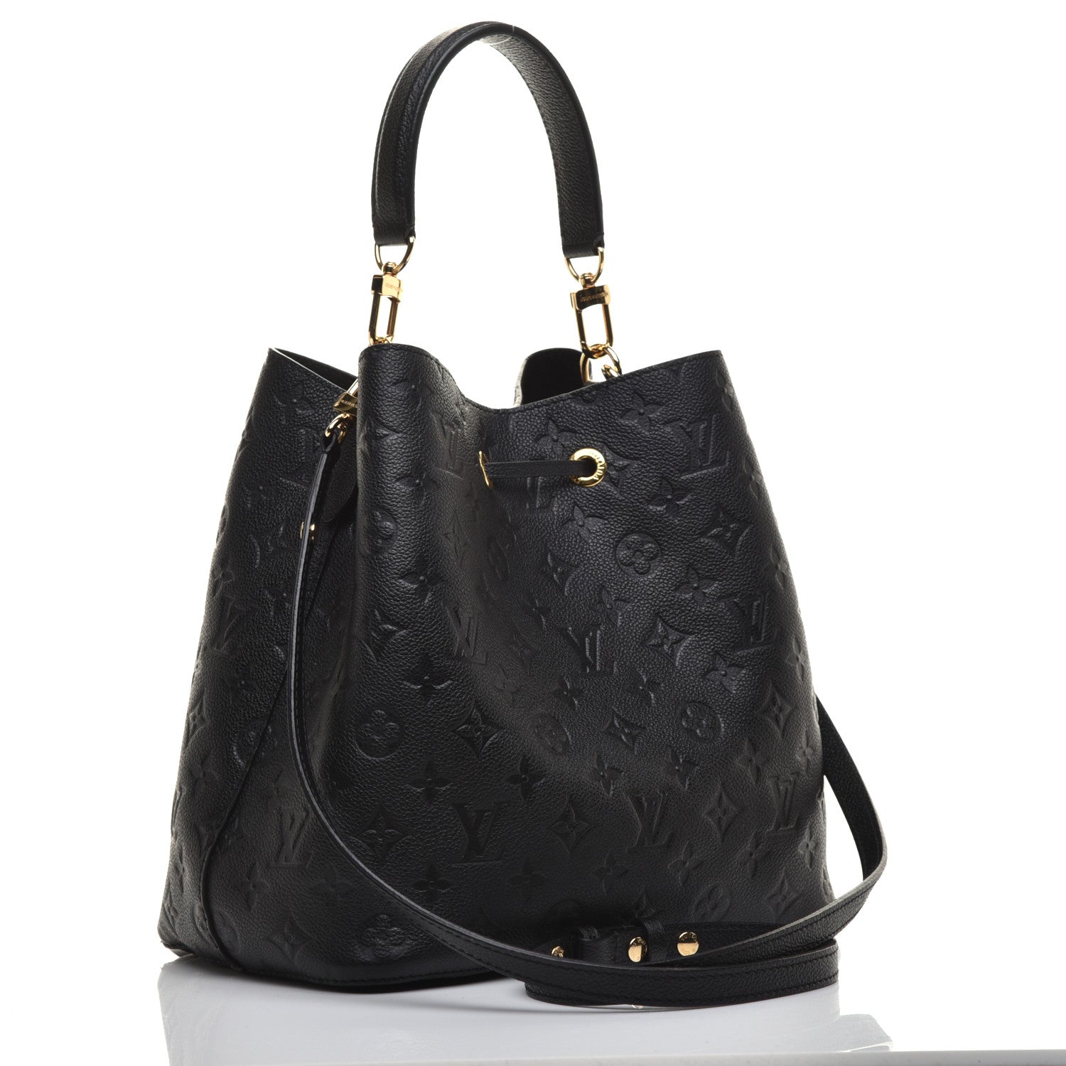 Louis Vuitton Empreinte Neonoe MM Black 3 of 10