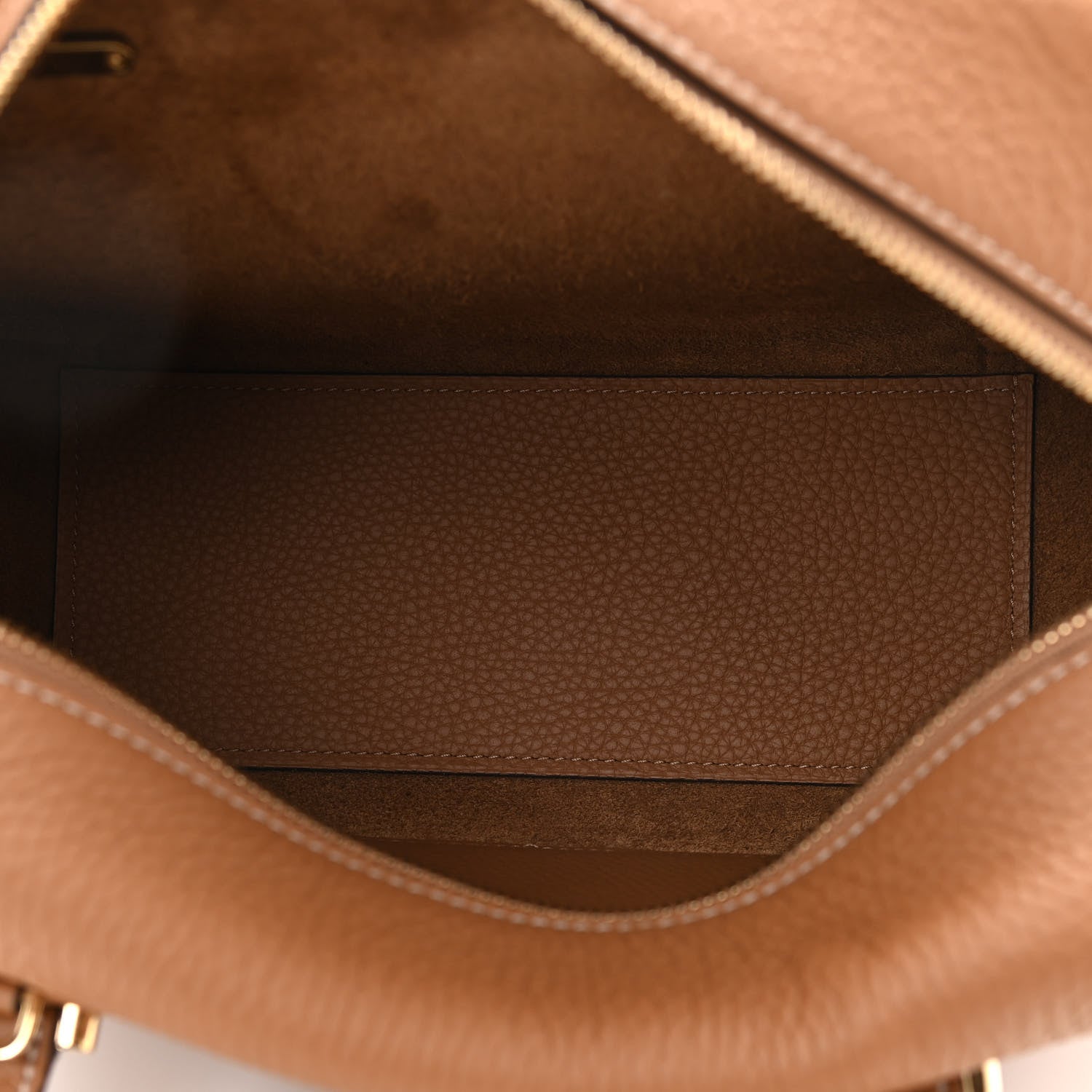 Delvaux Grained Bullskin Cool Box MM Satchel Vegetal Ivory 5 of 9
