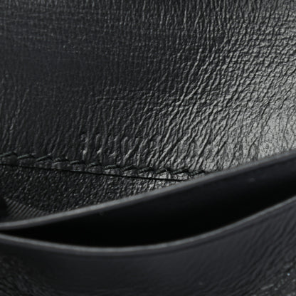 Alexander McQueen Grained Calfskin Skull Card Holder Black 7 of 7